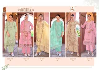 Alok suit ombre premium punjabi suits dress material wholesale